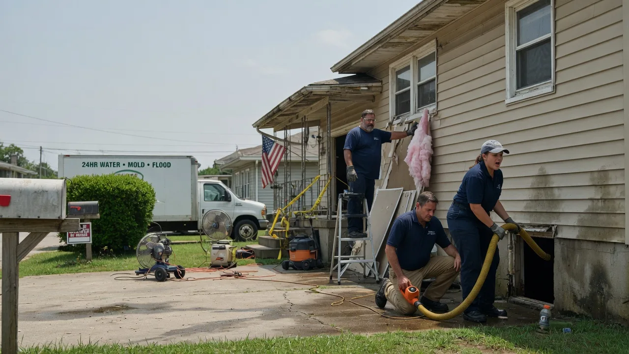 Water Damage Repair in Rome, MS near me
